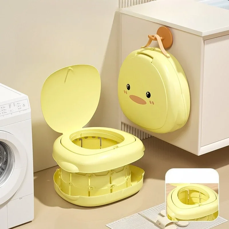 Toilettes portables pliantes pour enfants, pot pliable pour voiture, Camping, salle de bain intérieure et extérieure pour bébés et enfants