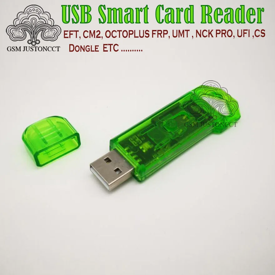 USB Card Reader for UFi Dongle, EFT PRO, Sigma Key, Hydra, CM2, BB5, UMT Pro, NCK Pro, Z3X Pro, No Smart Card