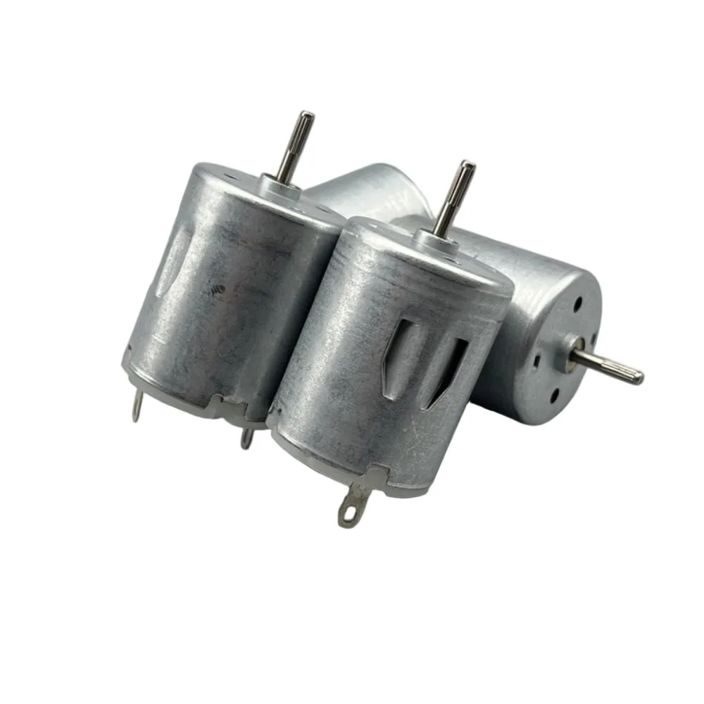 2PCS RC280 Strong Magnetic Brushed DC Motor 3.7V-12V 10000-32000RPM High Speed for RC Car Tank Grinder Egg Beater Home Appliance