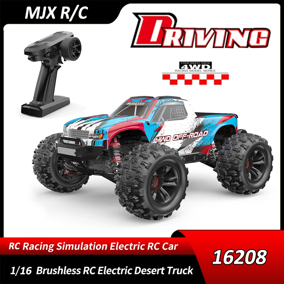 Mjx-高速オフロードラジコンカー16207/16208,RCリモートコントロール