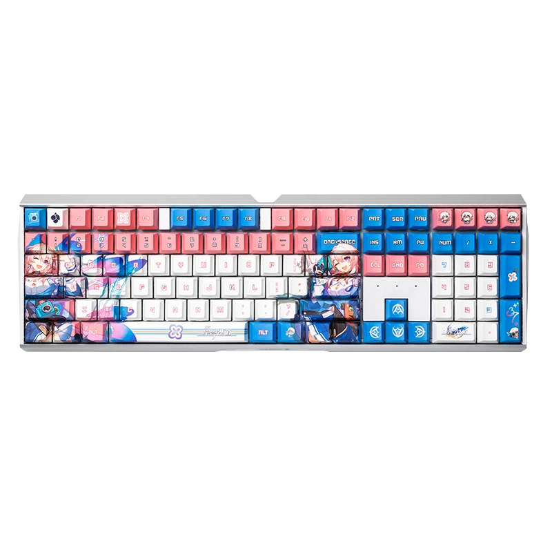 

CHERRY MX3.0S customization Honkai: Star Rail March 7th 109key 3mode Wireless(wired+2.4G+BT5.0) mechanical keyboard