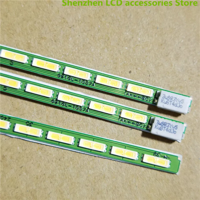 LED Backlight Strip ใหม่100% ใหม่สำหรับ Dell 24นิ้ว U2412MB 6916L-1057A LM240WU8 SLD1 39LED 33.6ซม.