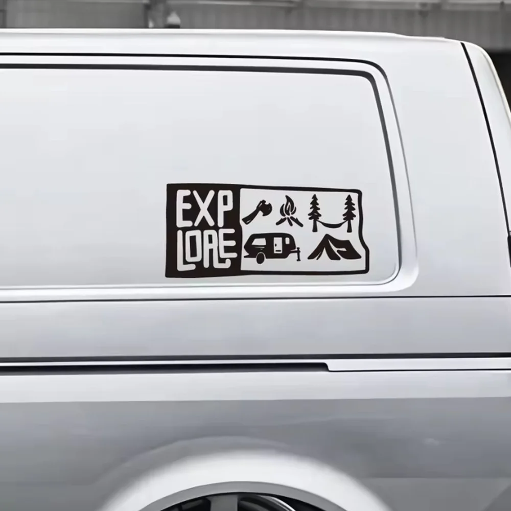 Adventure Ready Vinyl Car Stic - Outdoor Adventure Rv 评论和价格