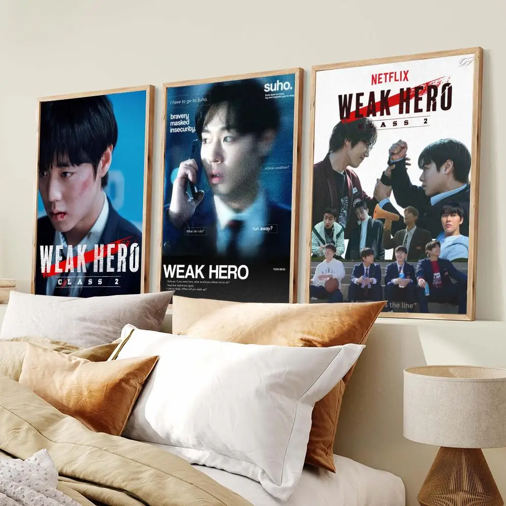 Popular K-Drama Weak Hero Class Poster PP Wall Art Prints Poster for Dorm Room Apartment Home Office Room Decor Gift Waterproof