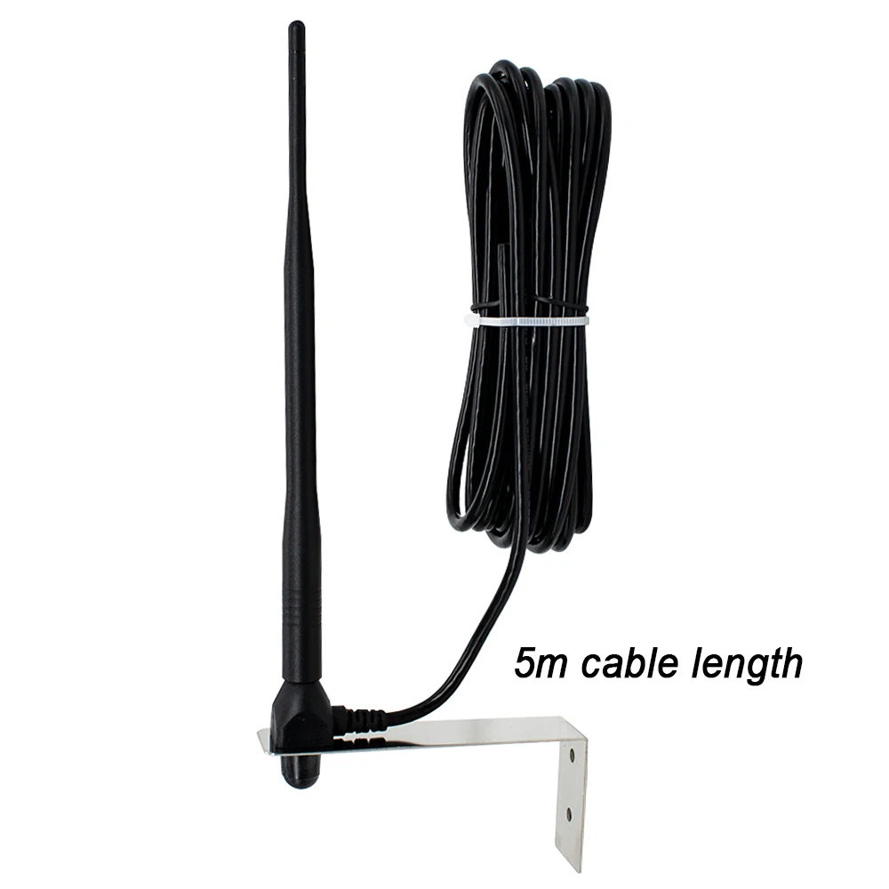 2m 3m 5m Wire Length Waterproof 433MHz 433.92 External Antenna Ultra-Long 200m Range Booster for Garage & Gate Opener Remotes