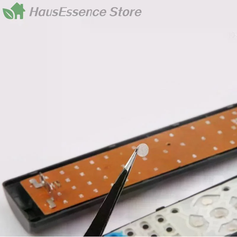 Remote control button conductive tape patch silicone contact failure repair
