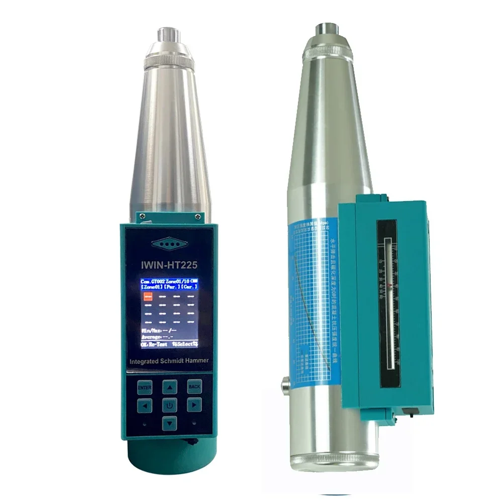 Concrete Rebound Hammer Portable Hardness Tester NDT Resiliometer Schmidt Hammer for Testing Concrete Strength