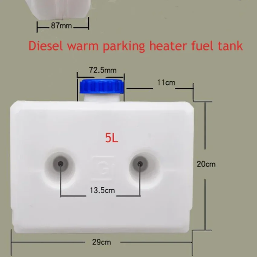 New Air Heating Parking Heater Diesel Fuel Tank Diesel Heater Heater 5、 9 Liters 10 Liters 15 Liters Accessories Daquan