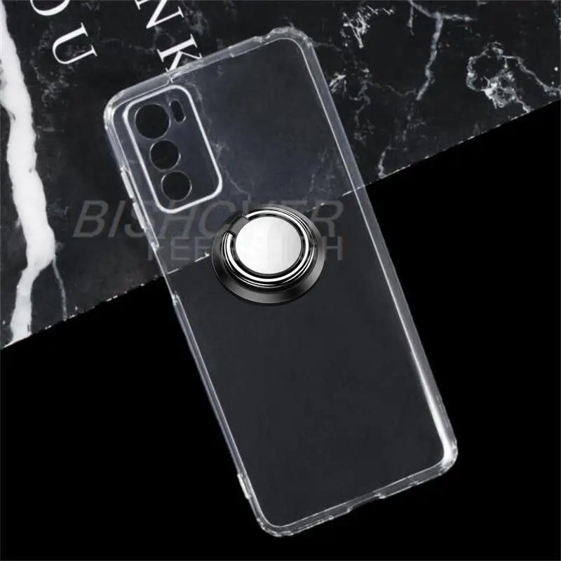 For Motorola Moto G52j G62 G42 5G 2022  Magnetic Ring Holder Bracke Cover Phone TPU Soft Silicone Cases