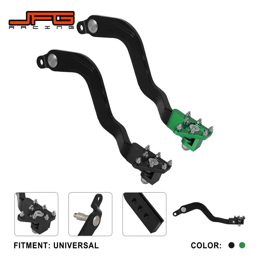 Motorcycles Accessories CNC Brake Pedal Lever Shifter Shift Pedal Rear Foot For Kawasaki KLX230 KLX 230 Dirt Pit Bike Motor Moto