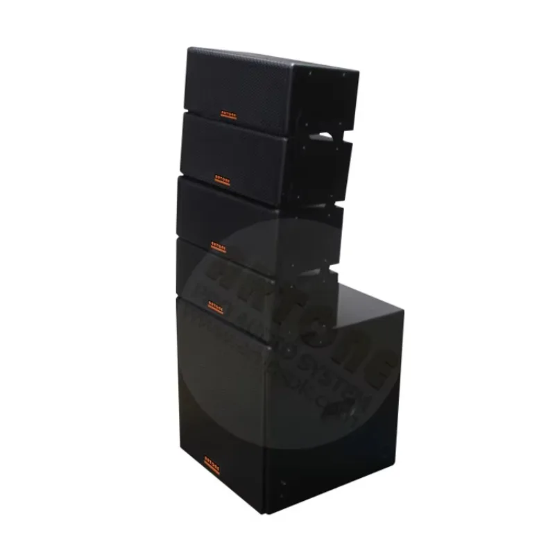 New 1000W Small Dual 4'' Active Line Array Speaker with DSP