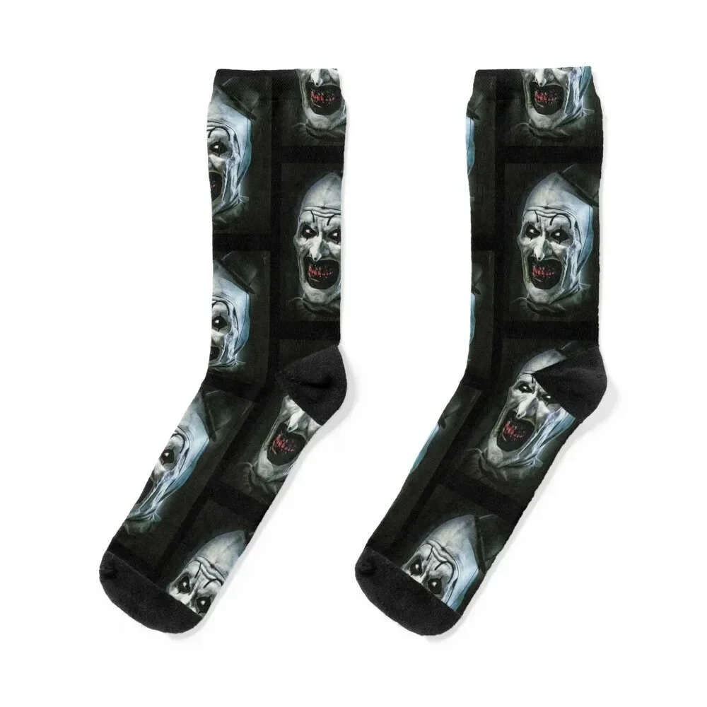 Terrifier Medium Horror Socks Run funny gifts football Novelties Socks Girl Men's