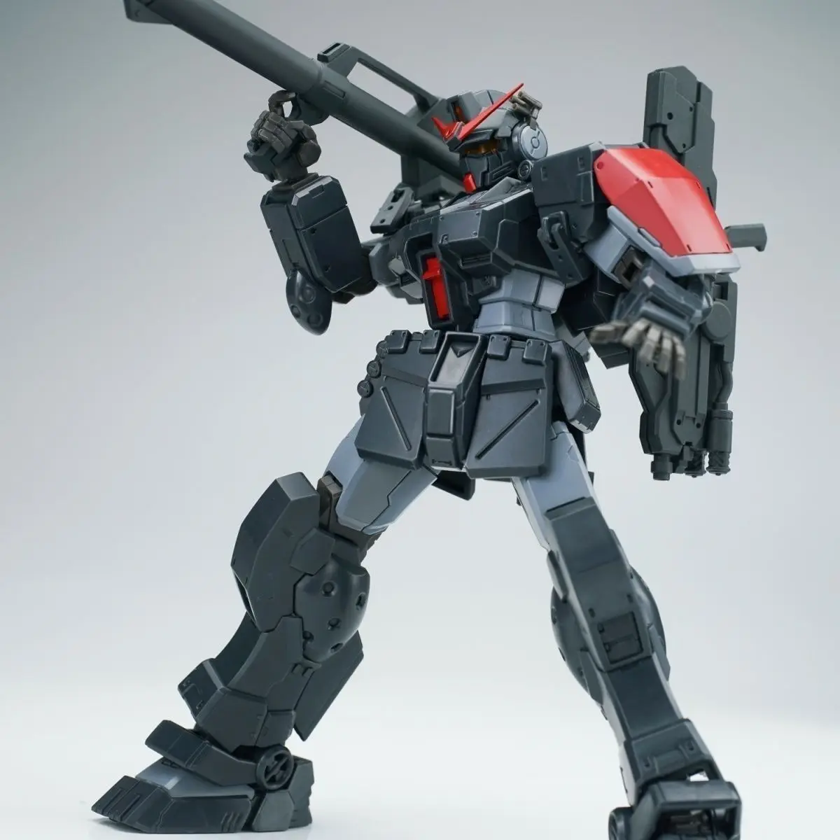 HG 1/144 AK Middernacht Kleur Spartan Jim Water Patch Assembly Model Joint Mobiele Mech Warrior Robot Plastic Kid Speelgoed Geschenken