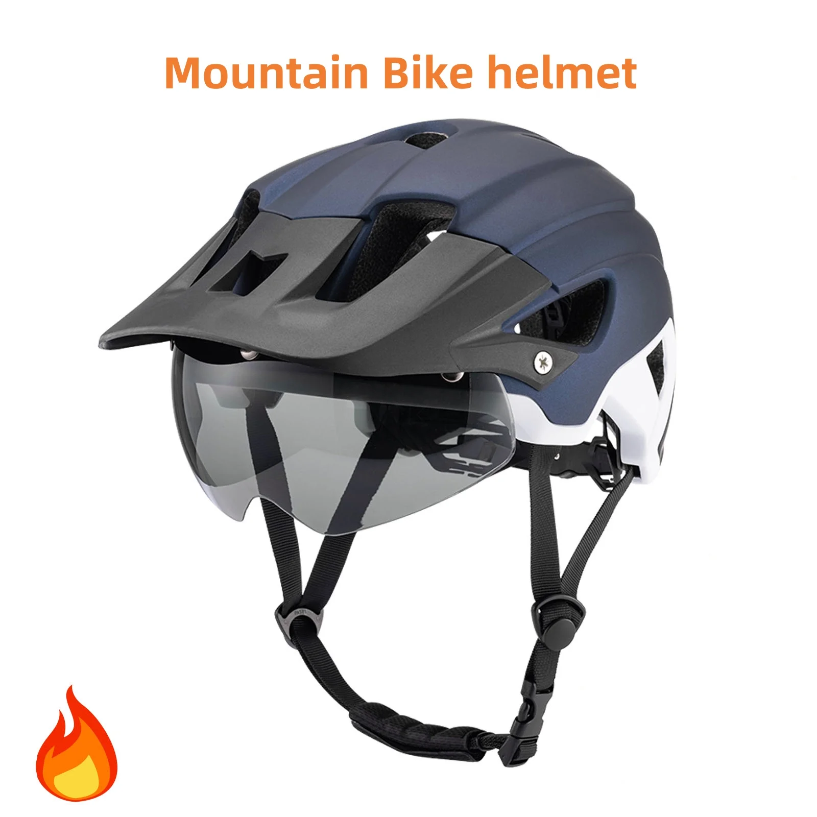 Brand new Bicycle Helmet Mountain Bike helmet Downhill Ultra Light Safety Helmet Men's Bicycle Adjustable Riding Equipment