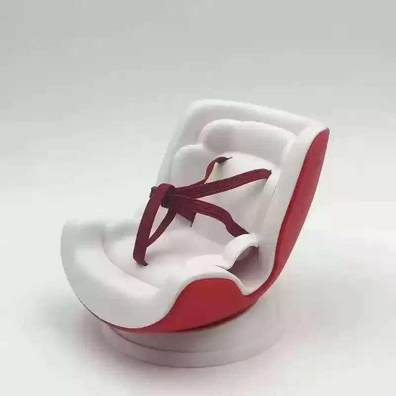 Samochodowe fotelik bezpieczeństwa, pojazd imprezowy, wylot powietrza, figurka na fotel, kolekcjonerski produkt pochodny z animacji.