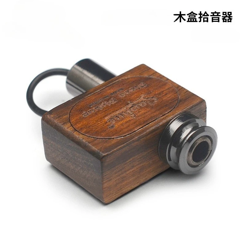 Handmade Log Pickup, Patch Pickup, Free Opening 6.35 Output Port