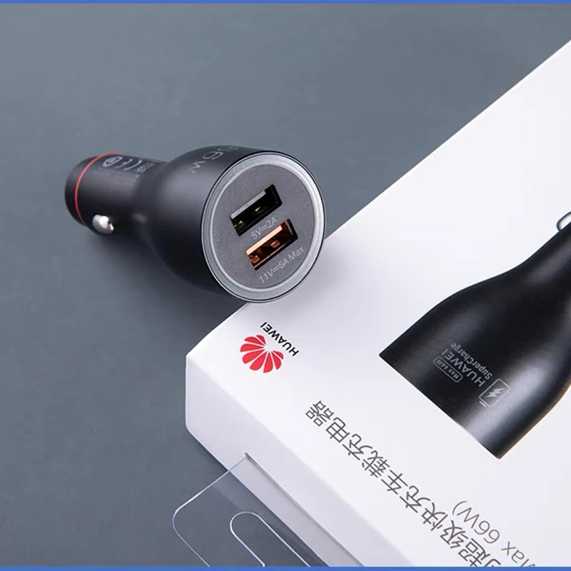 Imagem -06 - Carregador de Carro Usb com Porta Dupla para Huawei Adaptador de Super Carga Cabo 6a para P60 P50 P30 Pro Nova 11 10 Mate 60 40 Pro 66w