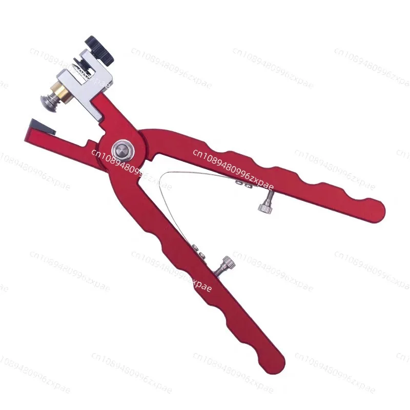Wristwatch Strap Spring Bar Opening Pliers, Multifunctional Leather Belt Cutter & Hole Punch Repair Tool