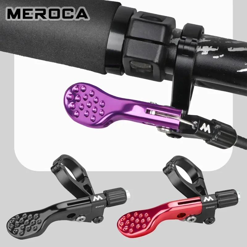 Mountain Bike Dropper Seatpost Remote CNC Aluminum Alloy Bicycle Remote Lever Wire Control MTB Dropper Seat Tube Lift Switch
