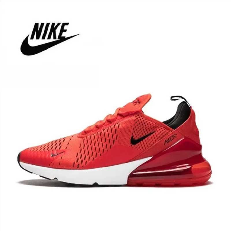 أحذية Nike-Sports Air Max للرجال والنساء ، أحذية بيضاء ، سوداء ، حمراء ، قوس قزح ، رياضات خارجية ، ركض ، مشي ، ركض ، أحذية جري ، 36-45 OA ، جديدة