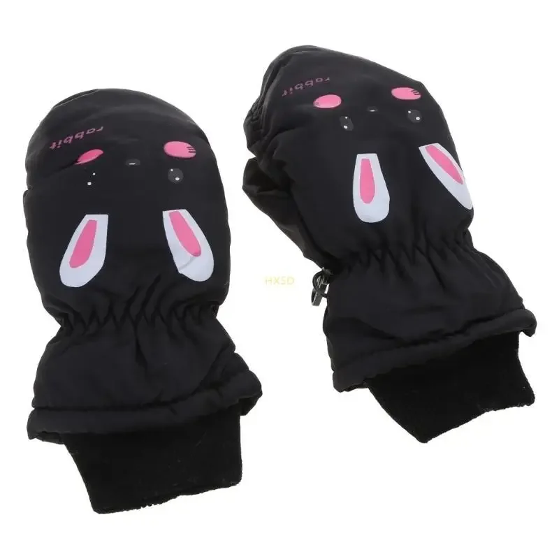 

Детские лыжные перчатки, теплые и стильные варежки для детей