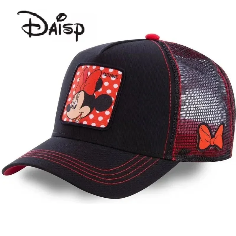 Anime Adjustable Baseball Cap Women Men Trucker Snapback Mesh Hats Summer Hip Hop Street Sun Cap Outdoor Travel Accessories Gift