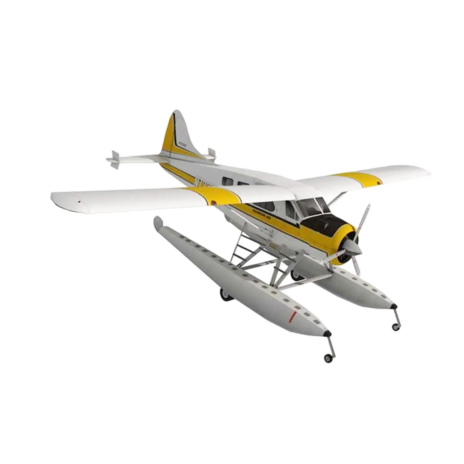 DIY Airplane Kits, 3D Puzzle Building Kits, Unfinished Craft, 1:32 Seaplane Model Water Plane for Gifts