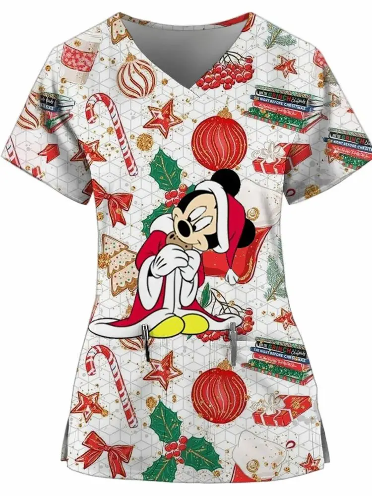 נשים mickey mickey של נשים מכופתרות אביזרים אחות חג המולד רפואי חג המולד אשפוז בית חולים שיניים