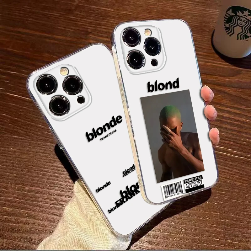 B-blonde F-frank ocean Soft Case for Redmi 7 7A 8 8A 9 9A 9C 9T 10A 10C A3 13CK40 Note 9S 11 13 Pro PLUS 5G