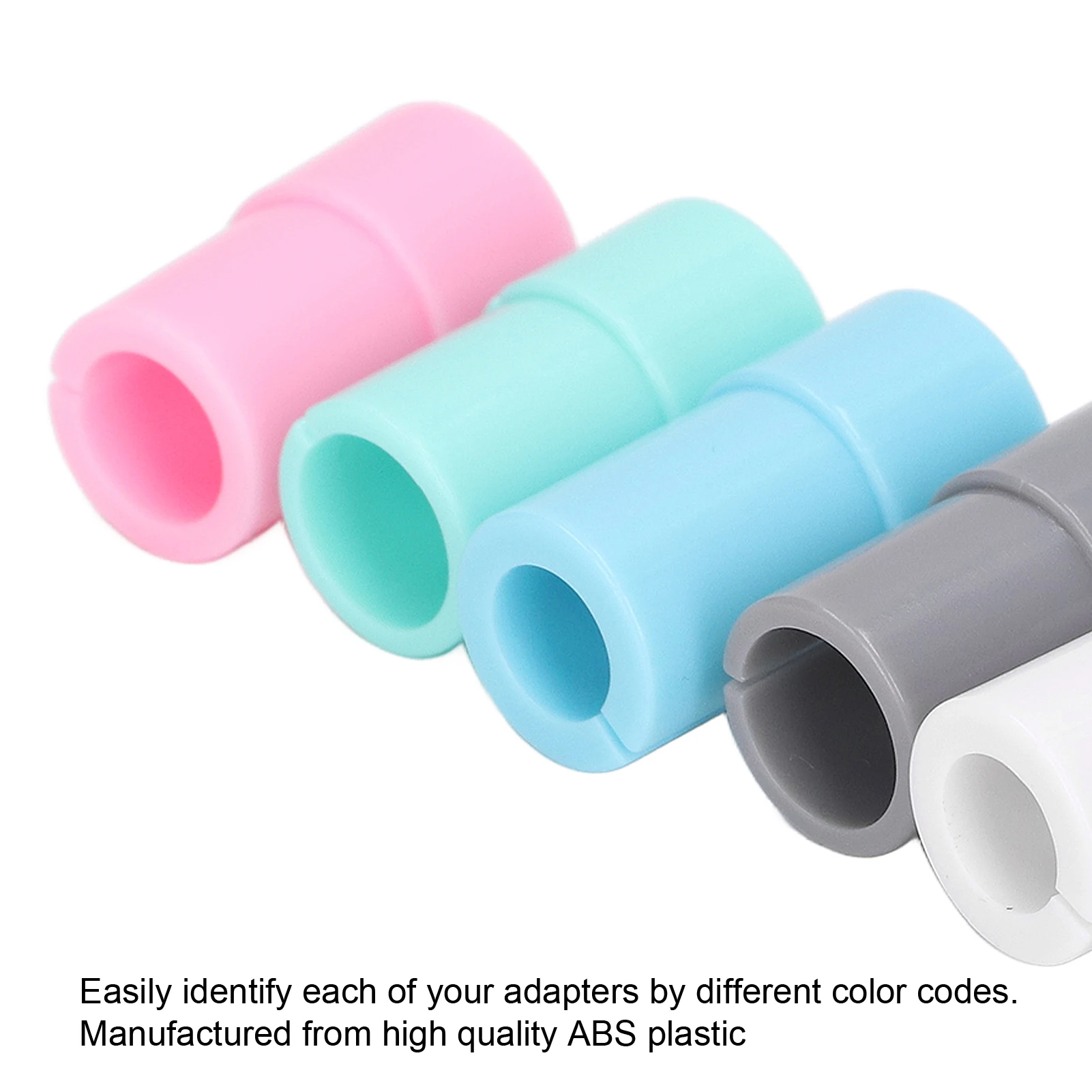 Adaptor Pena Mudah Mengidentifikasi Tinggi Adaptor Pena Pemotong ABS Praktis dan Nyaman untuk Alat Aksesori Tempat Pena