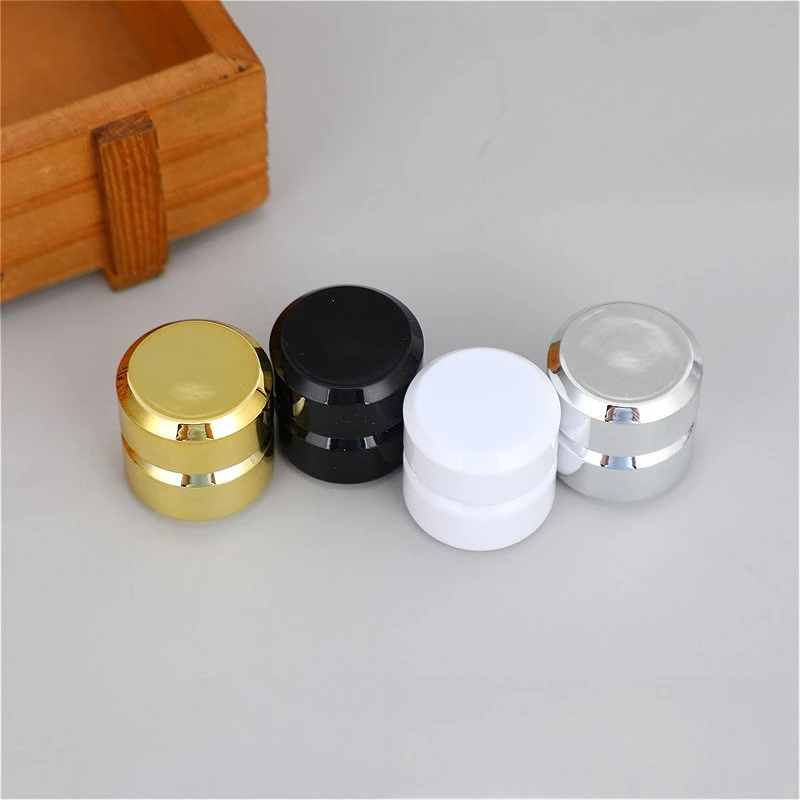 17.2mm Plastic Perfume Bottle Cap, Gold & Multi-Color Refillable Cosmetic Lid for Spray Pump, Replacement Cover
