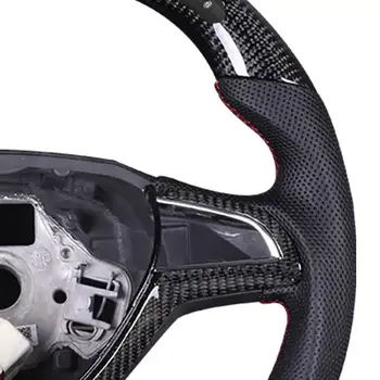 Magnetické řadicí páčky z uhlíkových vláken pro Škoda Octavia VRS 2019 Magnetické hladké karbonové řadicí páčky na volantu 6 nejlepší prodej Volanty u Škody Octavia - №4