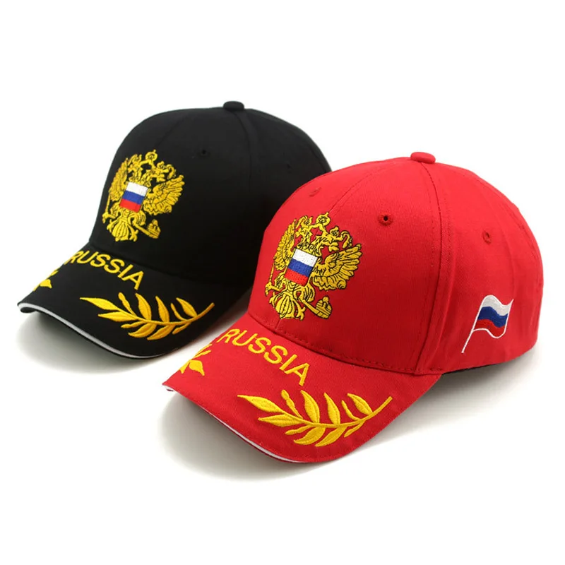 Doitbest rosyjskie czapki baseballowe kapelusz słońce dla kobiet mężczyzn haft rosja pani czapka typu Snapback sporty letnie Outdoor Hombre Gorras