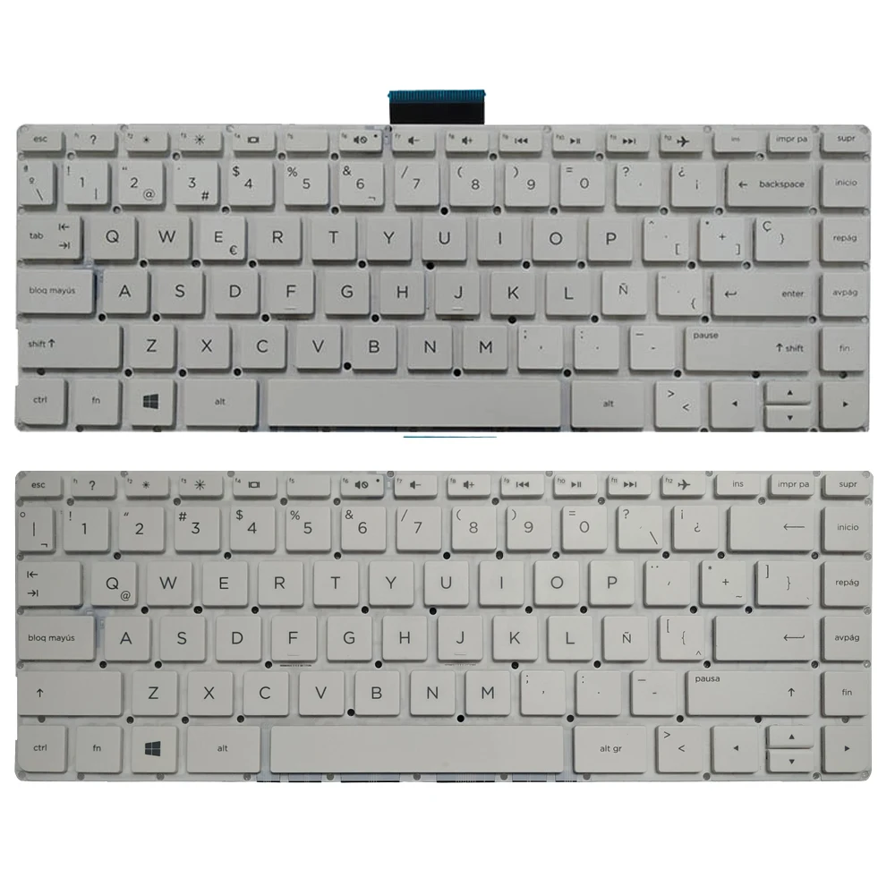 New UK/US/Latin/Spanish/Russian Keyboard For HP Stream 14-ax 14-ax000 14-ax100 14-CB 14-cb000 TPN-Q183 901658-001 NSK-CX3SQ