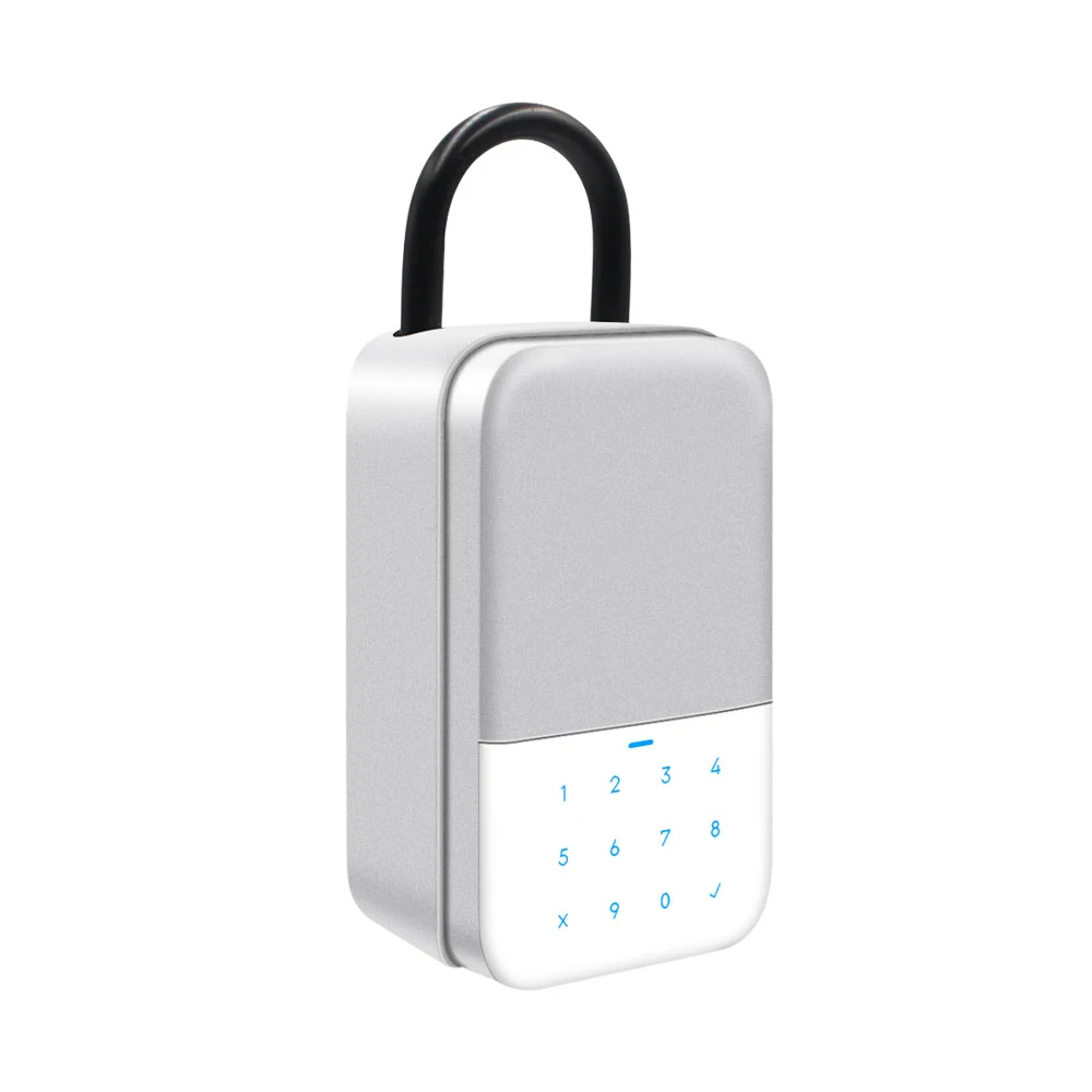 TTLOCK-Caja de almacenamiento para llaves, dispositivo de bloqueo secreto, APP de desbloqueo, resistente al agua, funciona con puerta de enlace