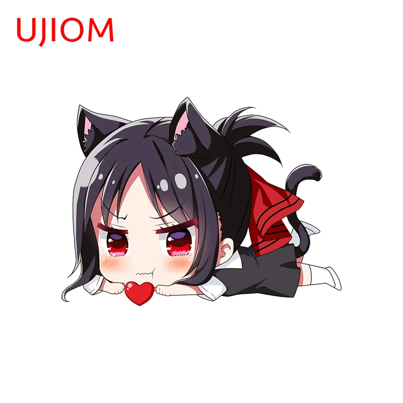 UJIOM Shinomiya Kaguya‌ Anime Peripheral Prone Posture Wall Sticker Enchanting Premium Adhesive Decal Vinyl Living Home Decor