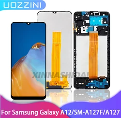 AAA Quality 6.5 inch For Samsung Galaxy A12 LCD A127F A127F/DS SM-A127F LCD Display With Touch Screen Digitizer Glass Assembly