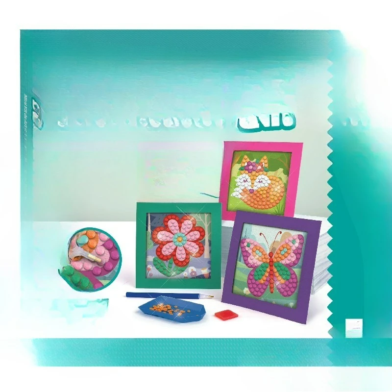 Mini Framed Diamond Art, Arts and Crafts for Kids
