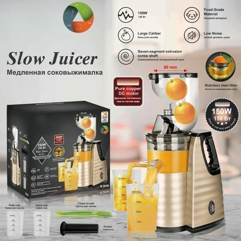 European Standard Multifunction Electric Centrifugal Juicer for Home Kitchen Fruit Vegetable Juice Extracto