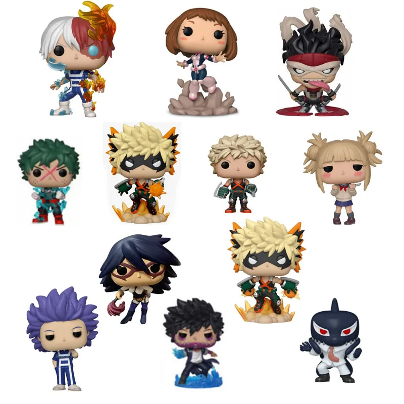 Toy My Hero Academia Series DEKU DABI BAKUGO SHOTO TODOROKI HIMIKO TOGA OCHACO URARAKA  KILLER STAIN SHINSO GANG ORCA