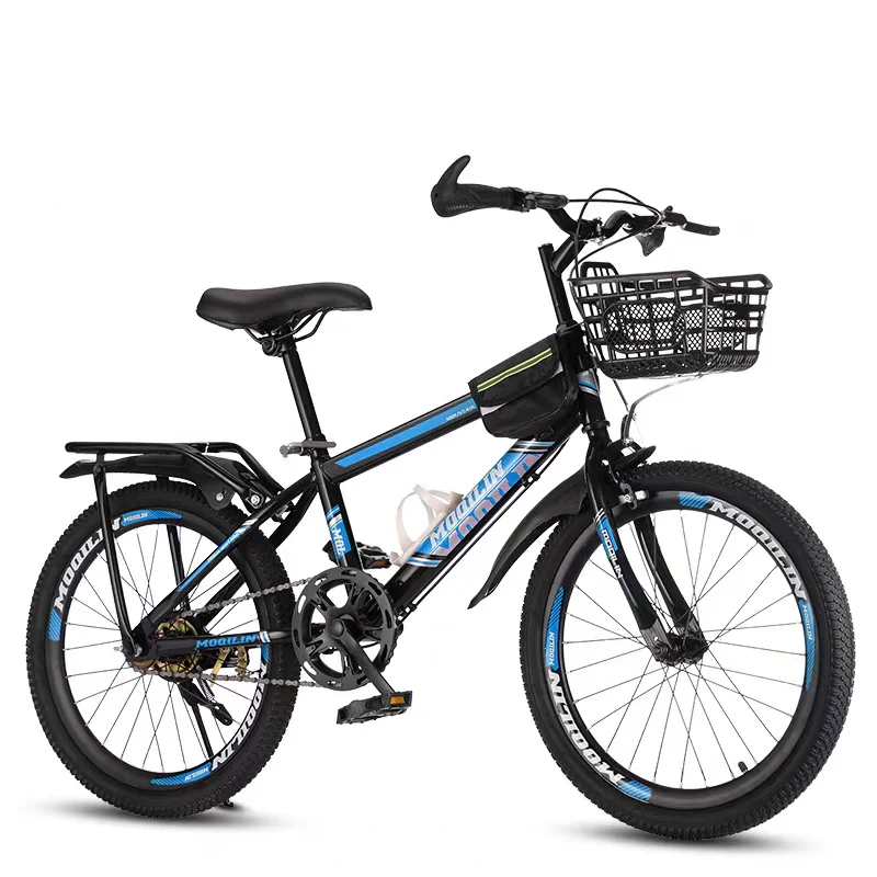 

New 22-inch Children's Mountain Bike for Boys and Girls with Gears - Ideal for Students Commuting to School
