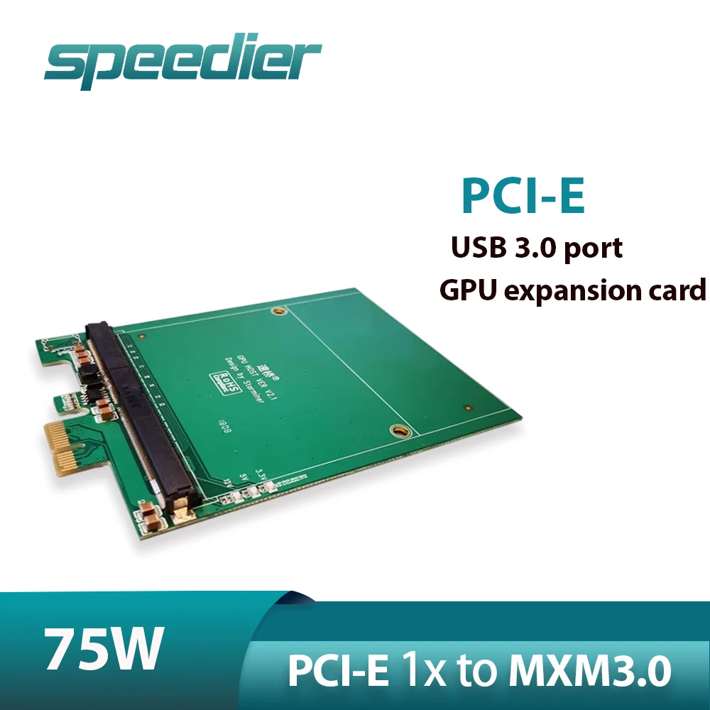 

PCIE To MXM 3.0 Graphics Card Expansion Card for Desktop GPU Adapter Card USB 3.0 port Maximum Power Consumption 75W PCI-E