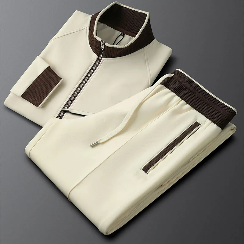 New Gender-Neutral Sportswear Sets for Autumn and Winter: Long-Sleeved Shirts, Long Pants, Jacket Sets, Straight-Leg Pants, and