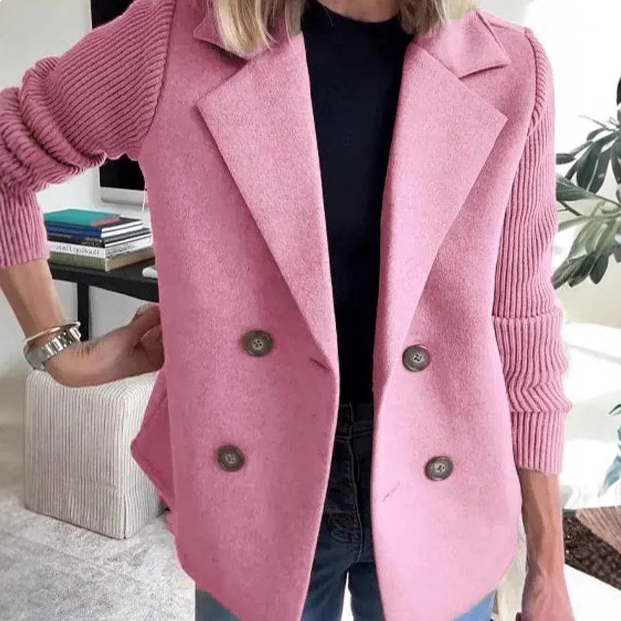 Women Blazer Suit Jacket Spring Summer Tweed Blazers Casual Office Outerwear Blazers