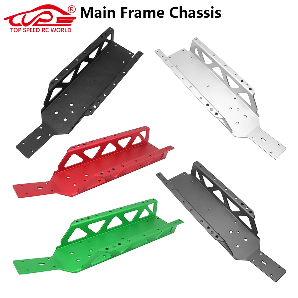 Upgrade Main Frame Chassis for 1/5 Scale Rc Car Gas HPI ROFUN BAHA ROVAN KM BAJA 5B 5T 5SC Buggy Truck Parts