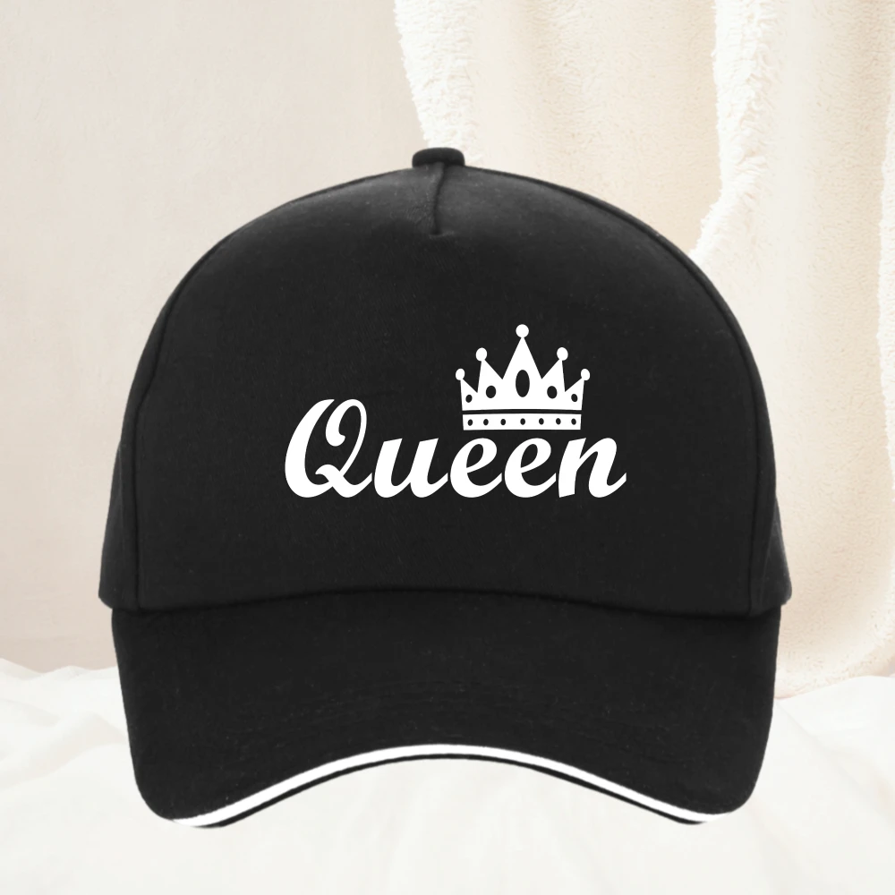 

High Quality Queen Baseball Cap Embroidery Letter Snapback Caps Couple Lover Hip Hop Gorras Casual Men Women Casquette hats