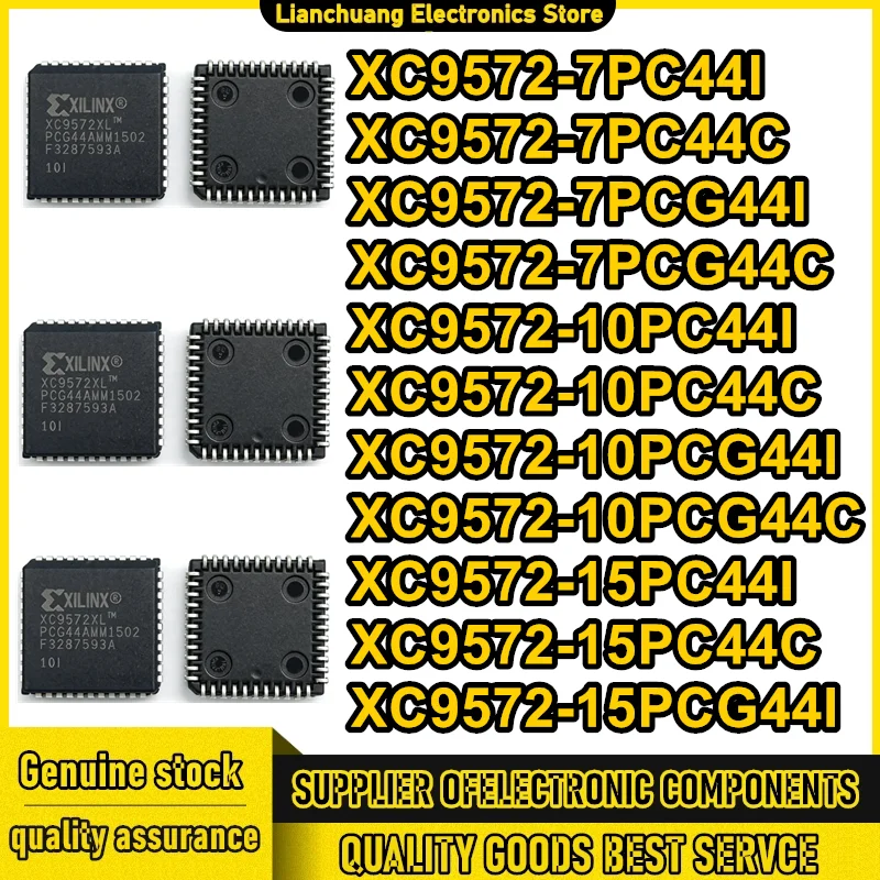 

XC9572-15PC44C XC9572-15PCG44C XC9572-10PCG44C XC9572-15PCG44C XC9572 PLCC44 1PCS/LOT