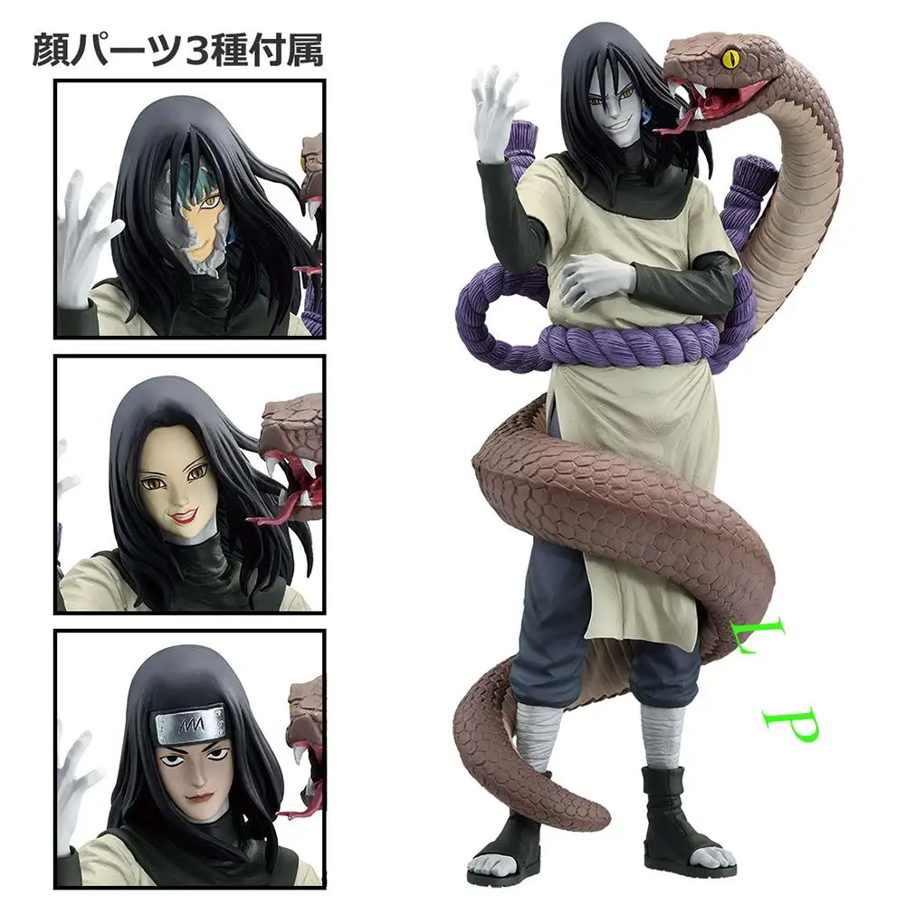 BANDAI Ichiban kuji Naruto Jiraiya Orochimaru Tsunade Uzumaki Naruto en Stock figura de Anime Original modelo juguete en caja genuina