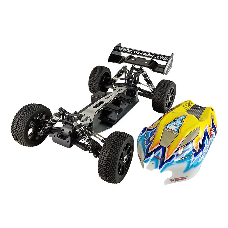 Hot Sale High Speed VRX Racing RH816 Kit 1/8 Scale 4WD Electric RC Buggy  Toy for Children Adults Without Electronics