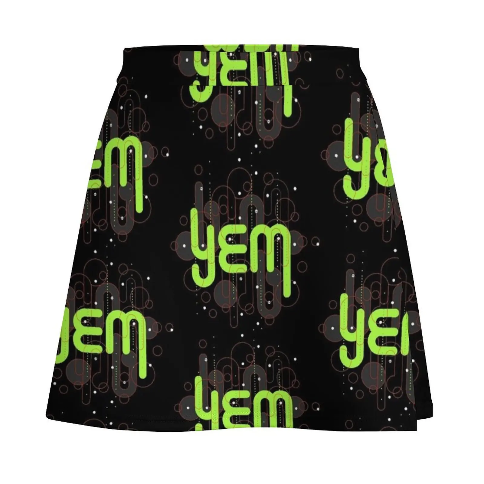 Phish You Enjoy Myself (YEM) Mini Skirt elegant social women's skirts Summer dress skirts for womans Female clothing Mini Skirt